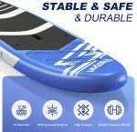 Premium Stand Up Paddle Board, Yoga Board with Durable SUP Accessories & Carry Bag | Wide Stance, Surf Control, Non-Slip Deck, Leash, Paddle and Pump for Youth & Adult - Image 45